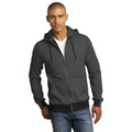 District Made Men's Mini Stripe Full Zip Hoodie